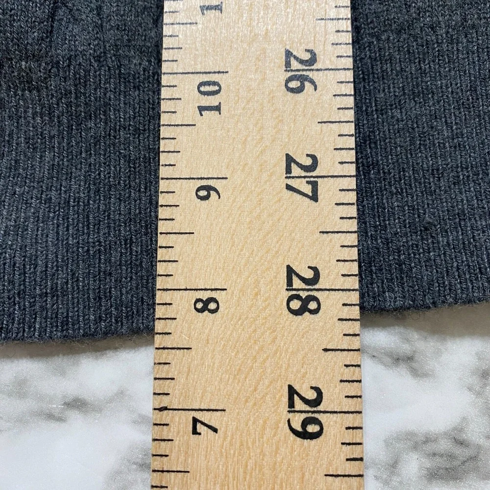 KALLSPIN Cashmere‎ Wool Other Fiber Blend Mens Sweater Size XL Gray Pullover